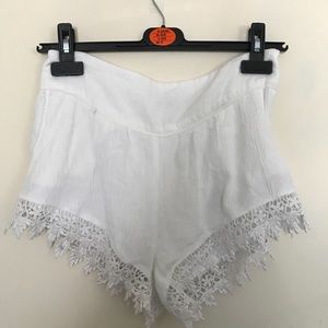 Forever 21 White Shorts